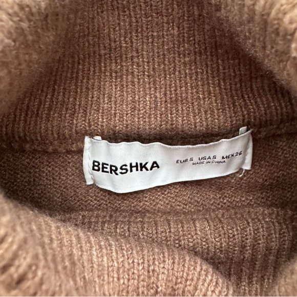 Bershka cropped turtleneck sweater - Picture 4 of 5